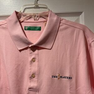 Oxford Golf Pink 'The Players' Polo Shirt